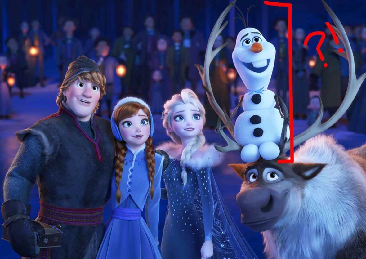 How Tall Is Olaf